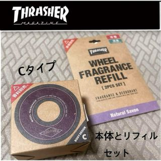 スラッシャー(THRASHER)のTHRASHER 吊り下げ本体Cタイプとリフィルセット NATURALSAVON(車内アクセサリ)