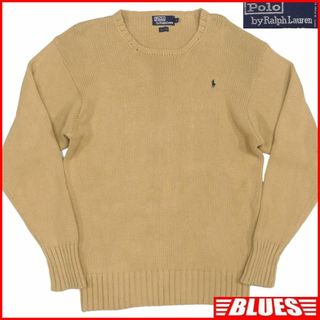 ラルフローレン(Ralph Lauren)のラルフローレン セーター ニット L ヴィンテージ 古着 ベージュ TY2929(ニット/セーター)