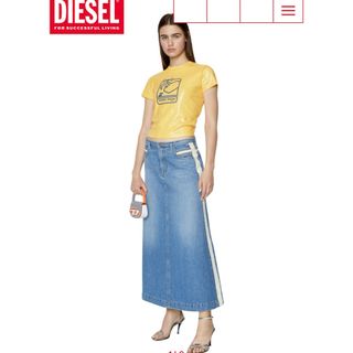 ディーゼル(DIESEL)のDIESELデニムスカート(ロングスカート)