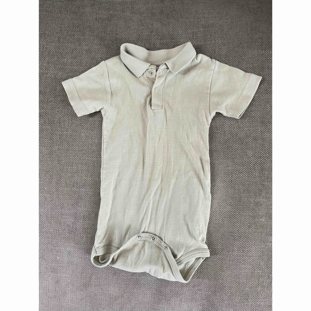 PETIT BATEAU(プチバトー)のプチバトー　半袖ボディスーツ キッズ/ベビー/マタニティのベビー服(~85cm)(ロンパース)の商品写真