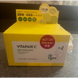 ネイチャーリパブリック(NATURE REPUBLIC)のネイチャーリパブリック ピタペアCデイリーシートマスク 350mL（30枚入り）(パック/フェイスマスク)