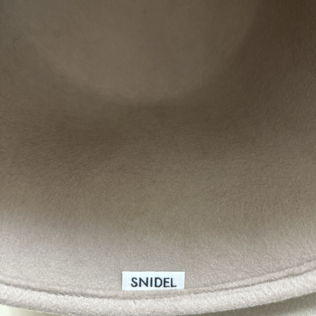 SNIDEL(スナイデル)のSNIDEL ウール　バケットハット レディースの帽子(ハット)の商品写真