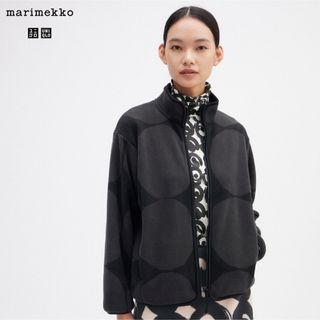 マリメッコ(marimekko)のユニクロ×マリメッコ　フリースジップジャケット　3XL(ブルゾン)