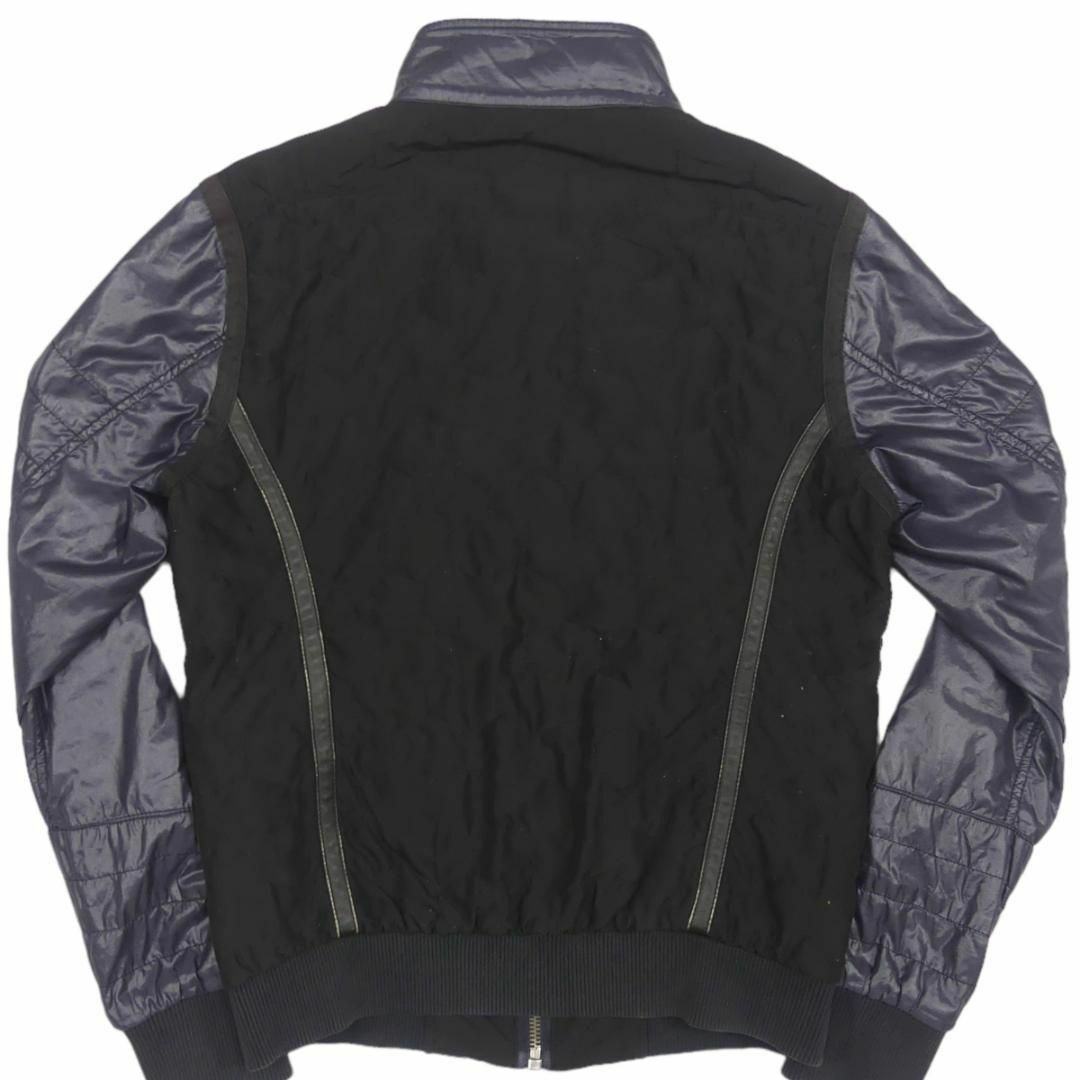 DIESEL - DIESEL ディーゼル ジャケット ブルゾン S メンズ 黒 DIESEL - DIESEL ディーゼル ジャケット ブルゾン S メンズ 黒