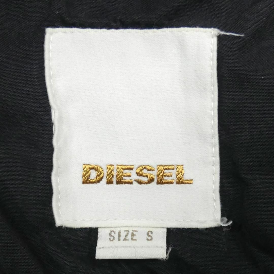 DIESEL - DIESEL ディーゼル ジャケット ブルゾン S メンズ 黒 DIESEL - DIESEL ディーゼル ジャケット ブルゾン S メンズ 黒