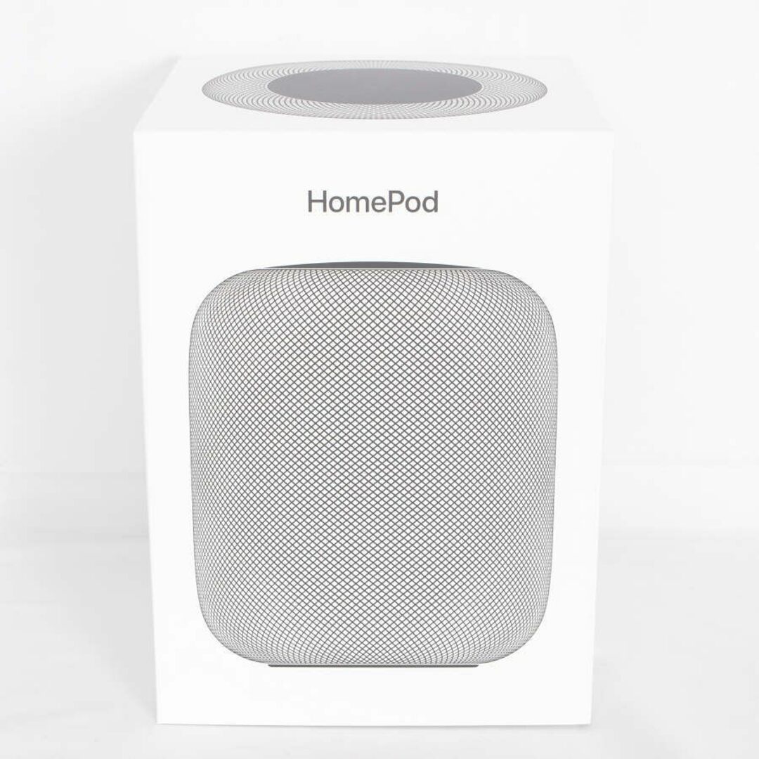 Apple(アップル)の【美品】Apple HomePod MQHW2J/A スペースグレイ スマートスピーカー ホームポッド アップル 本体 スマホ/家電/カメラのオーディオ機器(スピーカー)の商品写真