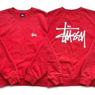 STUSSY - 《STUSSY(ステューシー)》クラウンロゴ 裏起毛 スウェットの