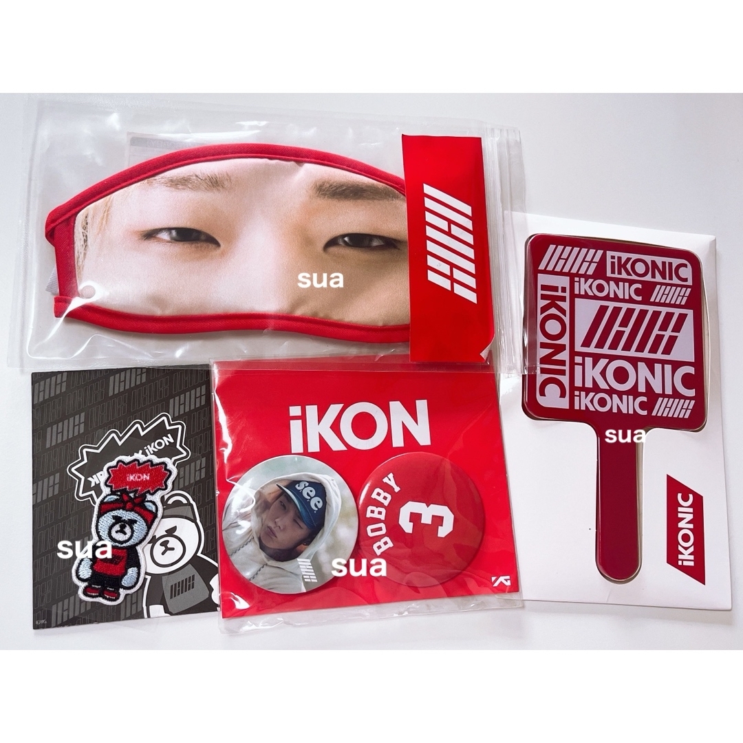 iKON(アイコン)のiKON BOBBY バビ 青春 写真集 ミラー 缶バッジ ステッカー セット エンタメ/ホビーのタレントグッズ(アイドルグッズ)の商品写真