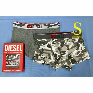 ディーゼル(DIESEL)のディーゼル　2パック ボクサーパンツ 2824　Sサイズ　新品　ギフトにも(ボクサーパンツ)