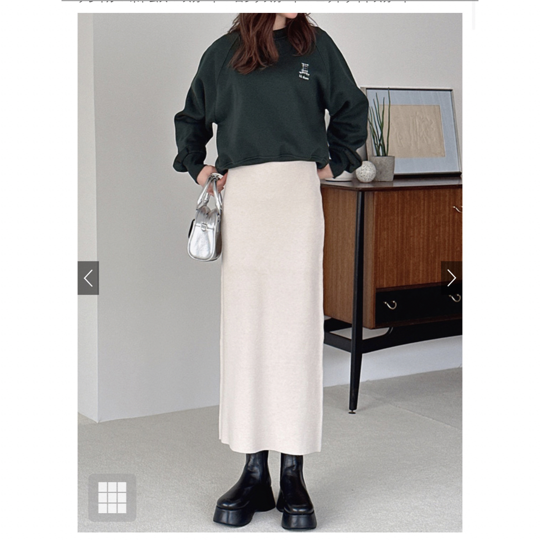 GRL(グレイル)のグレイル　ニットタイトスカート[dr487] レディースのスカート(ロングスカート)の商品写真