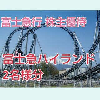 専用☆富士急行 株主優待 6枚様分 富士急ハイランド(遊園地/テーマパーク)