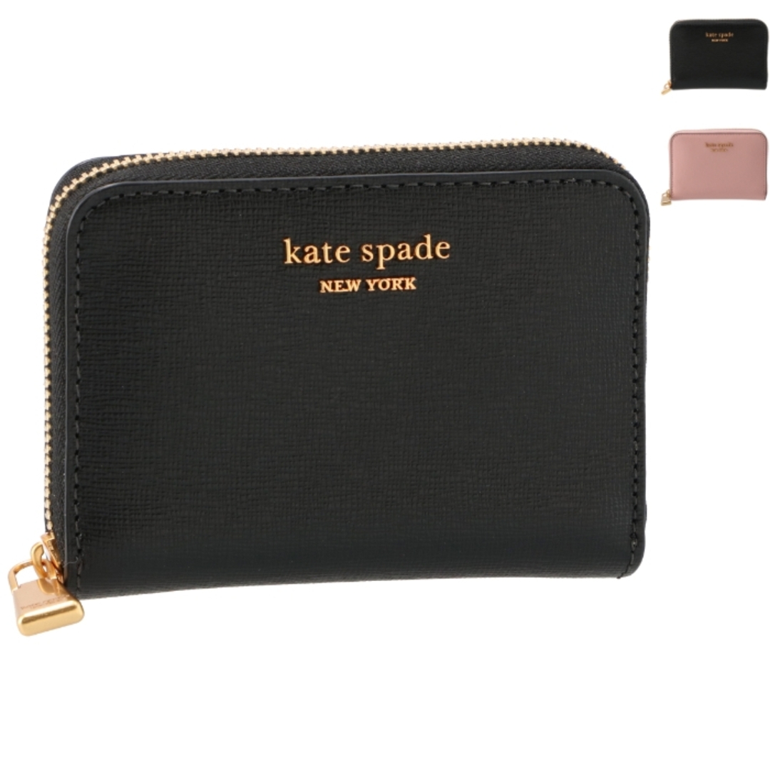 kate spade new york(ケイトスペードニューヨーク)のケイトスペード KATE SPADE カードケース ラウンドジップ MORGAN モーガン 小銭入れ コインケース ミニ財布 コンパクトウォレット 2024年春夏新作 K8920 0060  レディースのファッション小物(コインケース)の商品写真