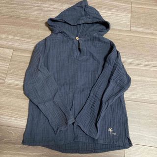 ザラキッズ(ZARA KIDS)のZARA ザラキッズ　ベビー　長袖コットンシャツ　110cm(ブラウス)