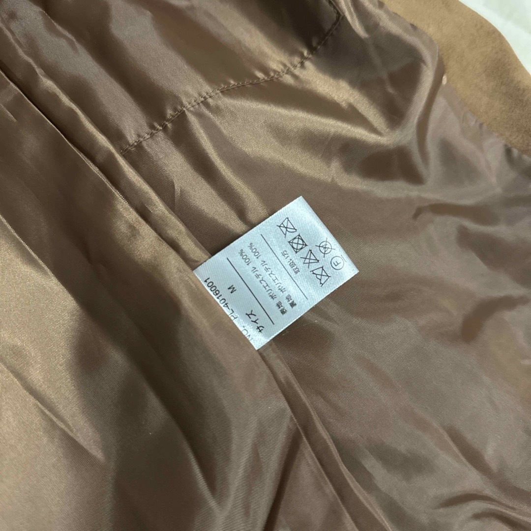Right-on(ライトオン)のメンズジャケット ブラウン スウェード 茶色 ライダース 春服 アウター メンズのジャケット/アウター(ライダースジャケット)の商品写真