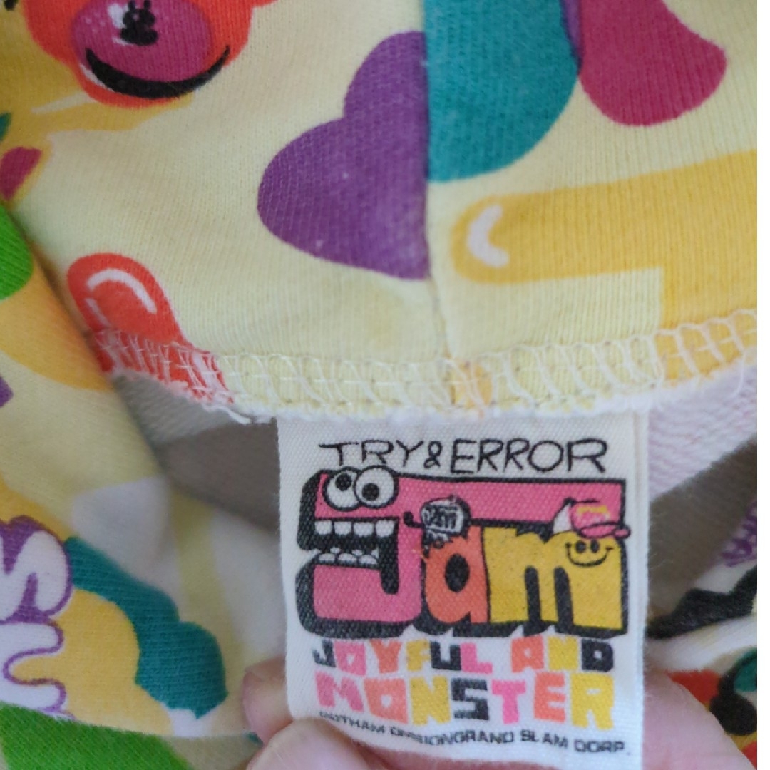 JAM(ジャム)のJAM　JOYFUL AND MONSTER　パーカー　120 キッズ/ベビー/マタニティのキッズ服女の子用(90cm~)(ジャケット/上着)の商品写真