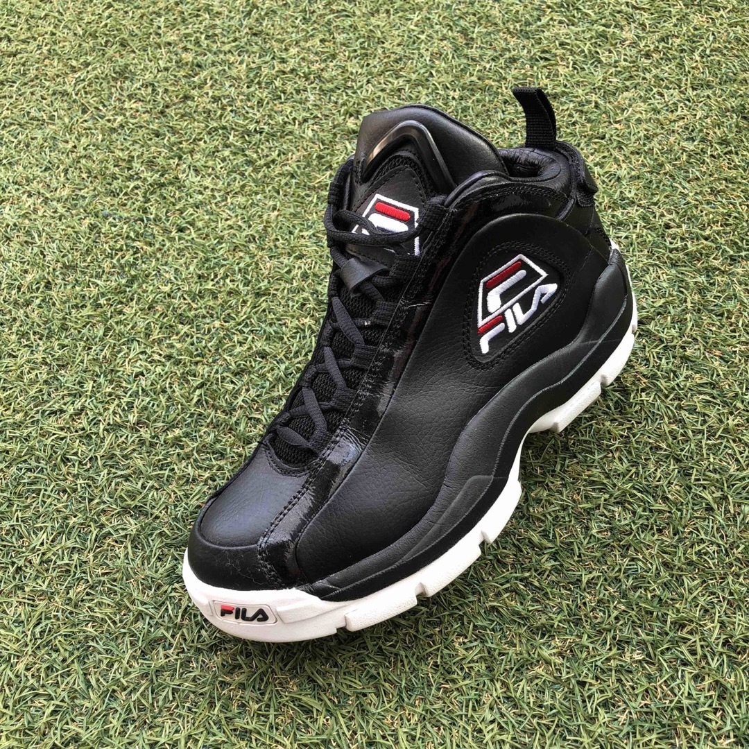 ほぼ新品　FILA グランドヒル　ブラック　黒　スニーカー　フィラシューズ