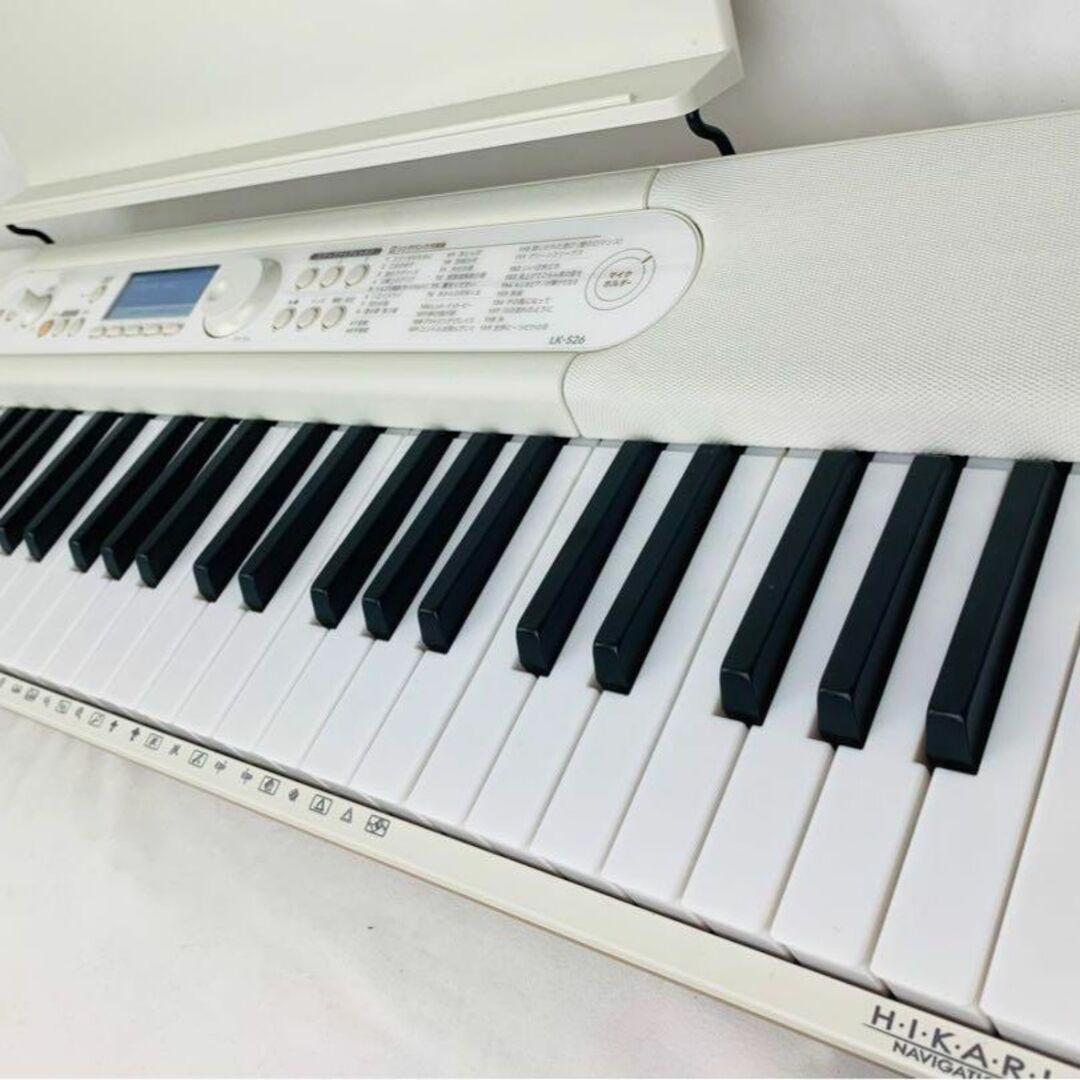 CASIO - CASIO カシオ 61鍵盤 光ナビゲーションキーボード LK-526の