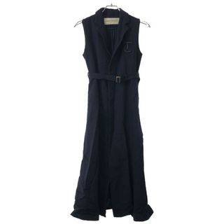 TARO HORIUCHI タロウ ホリウチ 16AW ノースリーブウールコート ネイビー 2 1603-C03-409(その他)