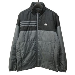 アディダス(adidas)のアディダス ゴルフ ウェア 中綿ジャケット ブルゾン バイカラー L IBO47(ウエア)