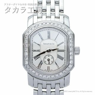 ティファニー(Tiffany & Co.)の【鑑別書付き】ティファニー 腕時計 マーククーペ SS スモールセコンド(腕時計)