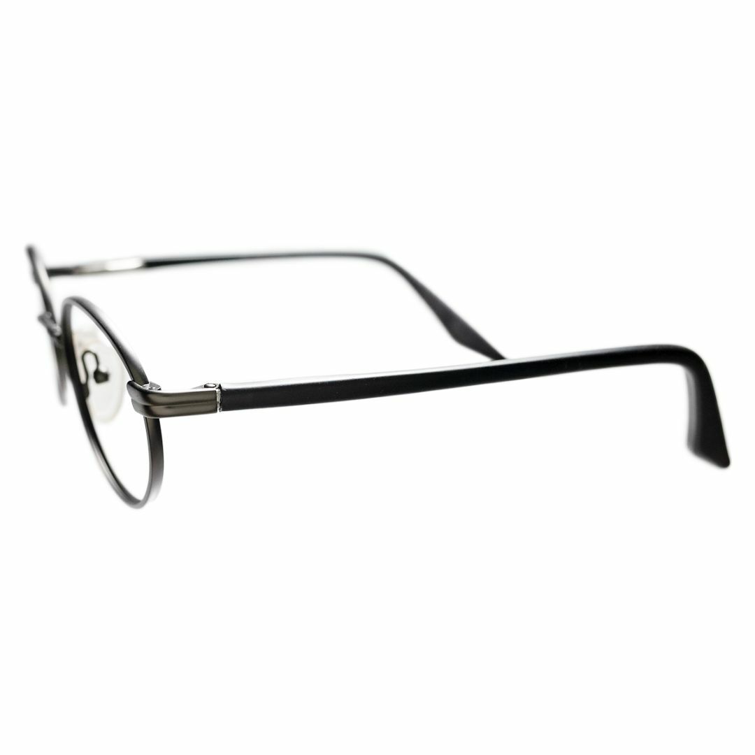 未使用 AO アメリカンオプティカル フレーム マットブラック 丸メガネ メンズのファッション小物(サングラス/メガネ)の商品写真