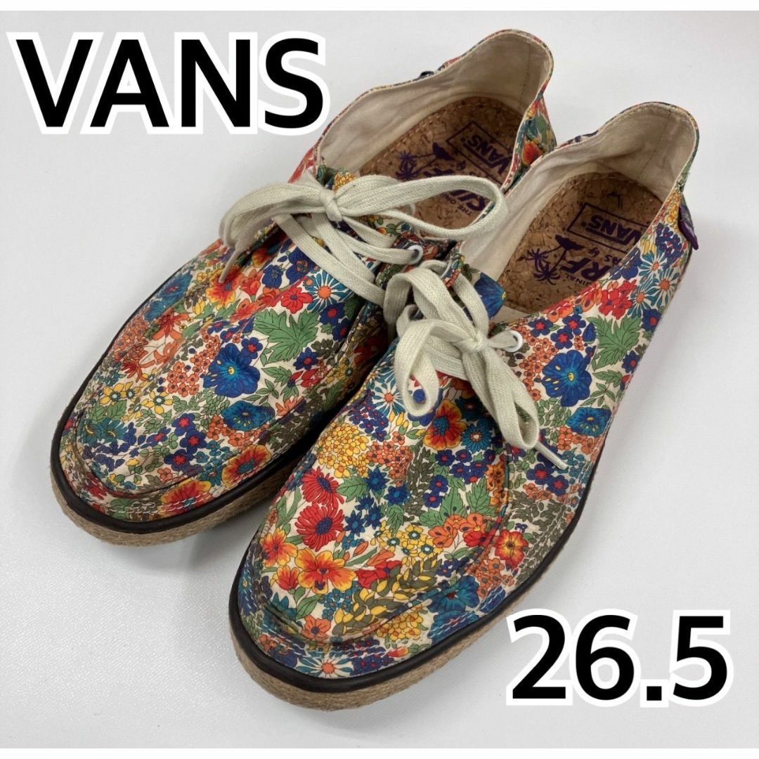 VANS V3648 Liberty  スニーカー 靴 26.5【k275】 レディースの靴/シューズ(スニーカー)の商品写真