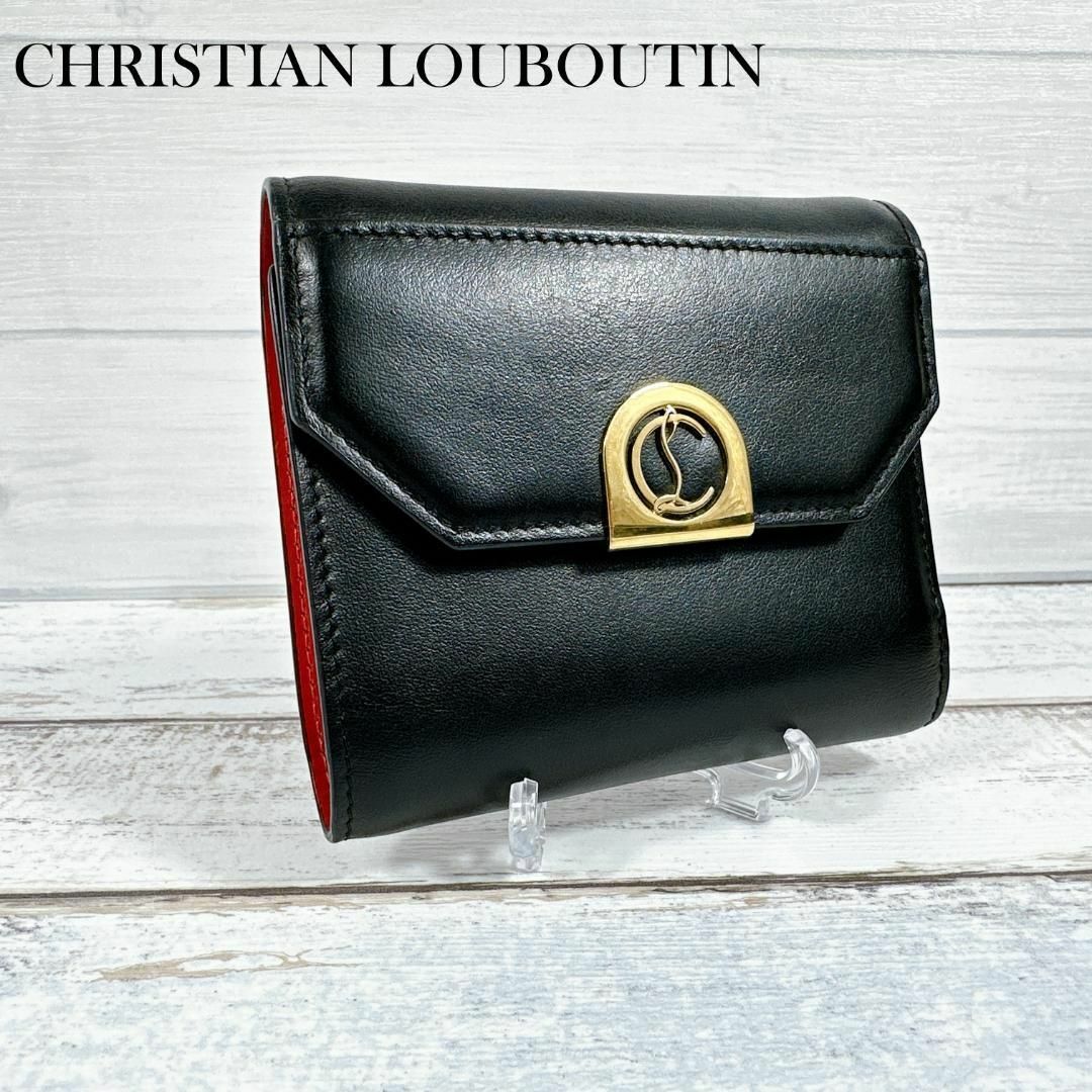 Christian Louboutin(クリスチャンルブタン)のクリスチャン ルブタン 三つ折り財布 エリザ コンパクトウォレット レディースのファッション小物(財布)の商品写真