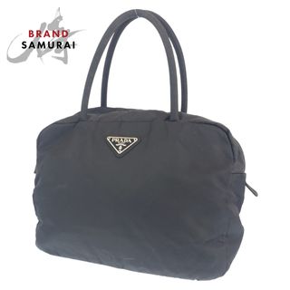 プラダ(PRADA)のPRADA プラダ テスート ブラック 黒 ナイロン ハンドバッグ トートバッグ レディース 405010 【中古】(ハンドバッグ)