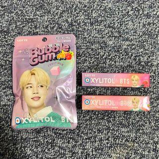 ボウダンショウネンダン(防弾少年団(BTS))の未開封 BTS ロッテ キシリトール ガム JIMIN バルブガム スティック(菓子/デザート)