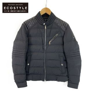 モンクレール(MONCLER)のモンクレール 【美品/国内正規】SAMALENS バイカーダウン 1(ダウンジャケット)