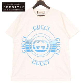 グッチ(Gucci)のグッチ 616036 ディスクプリント Tシャツ S(Tシャツ/カットソー(半袖/袖なし))