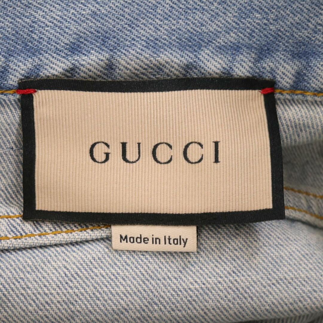 Gucci(グッチ)のグッチ 681289 ホースビット金具 テーパード デニム 29 メンズのパンツ(デニム/ジーンズ)の商品写真