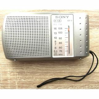 ソニー(SONY)のソニー　携帯型　FM / AM　２バンド　ラジオ　ICF-9(ラジオ)
