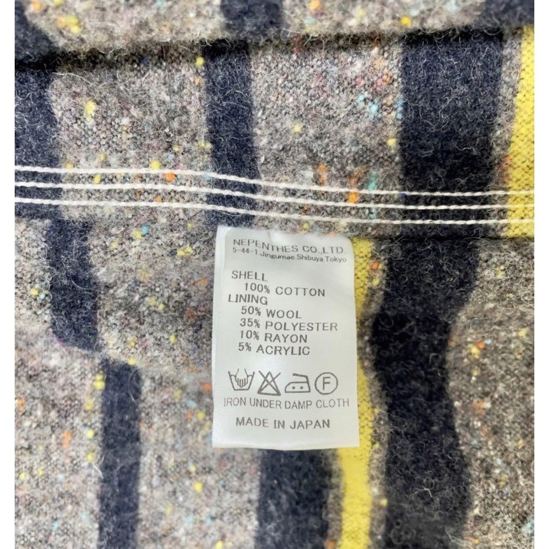 Needles(ニードルス)の✨美品✨　needles デニム作務衣コート　サイズM ニードルス メンズのジャケット/アウター(Gジャン/デニムジャケット)の商品写真