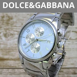 ドルチェアンドガッバーナ(DOLCE&GABBANA)のDOLCE&GABBANA　腕時計　ドルガバ　メンズ　D&G　クロノグラフ(腕時計(アナログ))