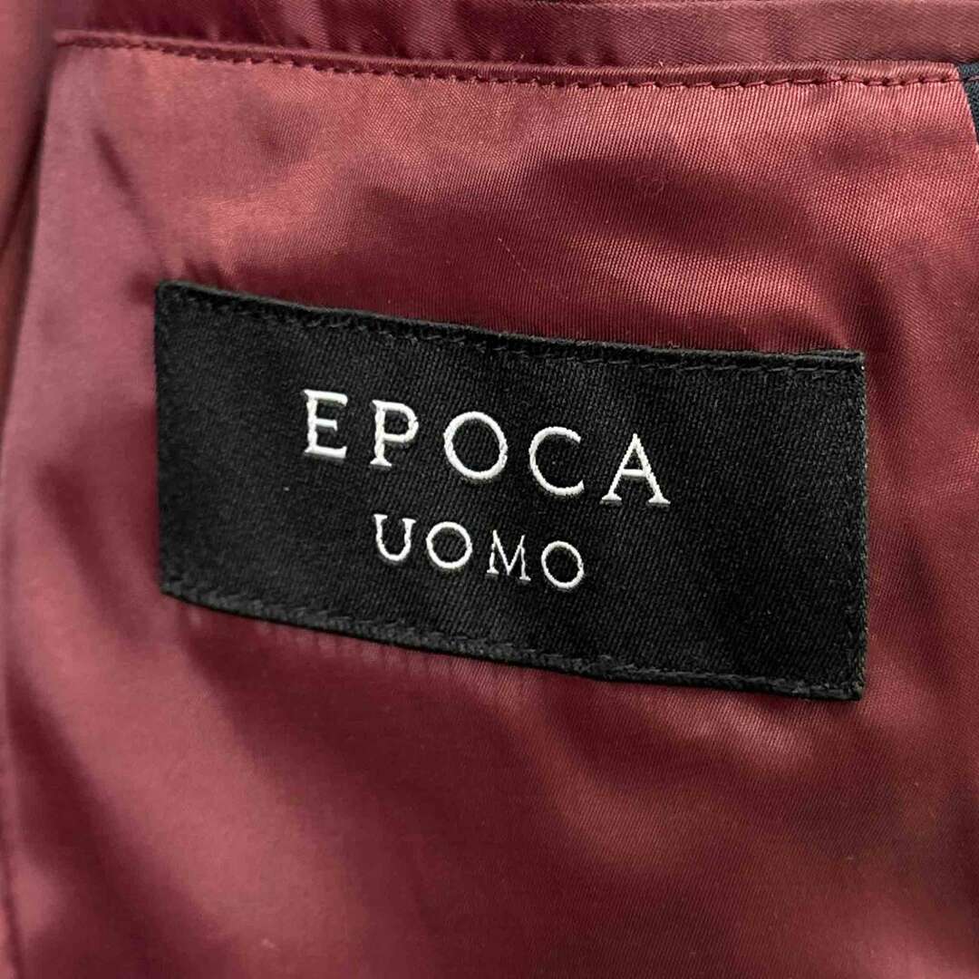 EPOCA UOMO エポカウォモ テーラードジャケット ブラック サイズ46 ウール アウター メンズ ヴィンテージ 6 メンズのジャケット/アウター(テーラードジャケット)の商品写真