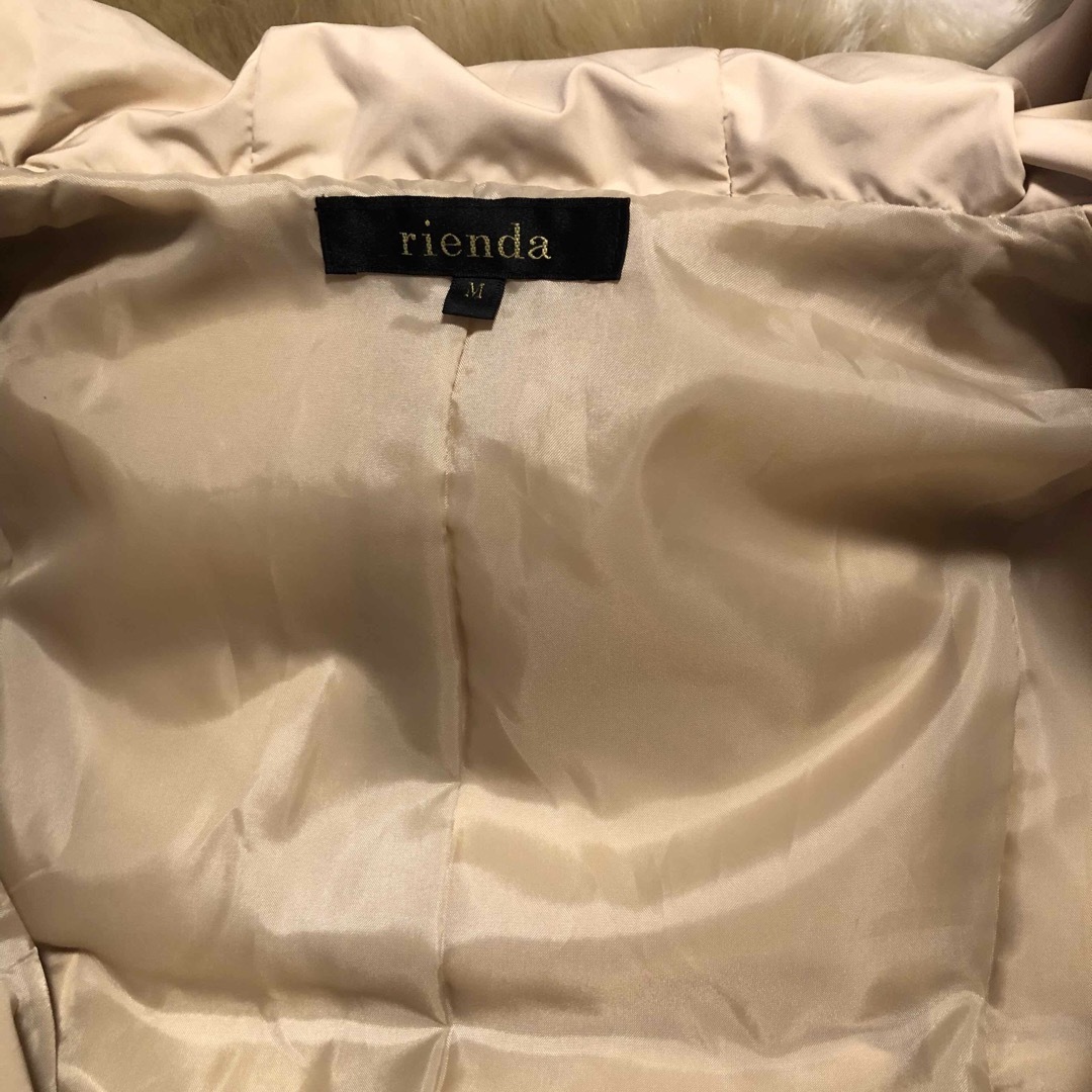 rienda(リエンダ)のダウンジャケット レディースのジャケット/アウター(ダウンジャケット)の商品写真