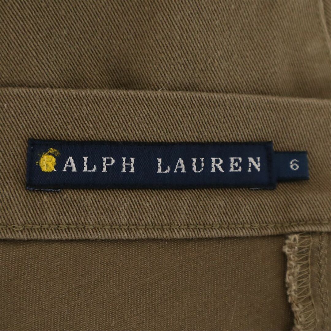 Ralph Lauren(ラルフローレン)のラルフローレン テーパードパンツ 6 ブラウン RALPH LAUREN レディース 【中古】  【240215】 メール便可 レディースのパンツ(その他)の商品写真