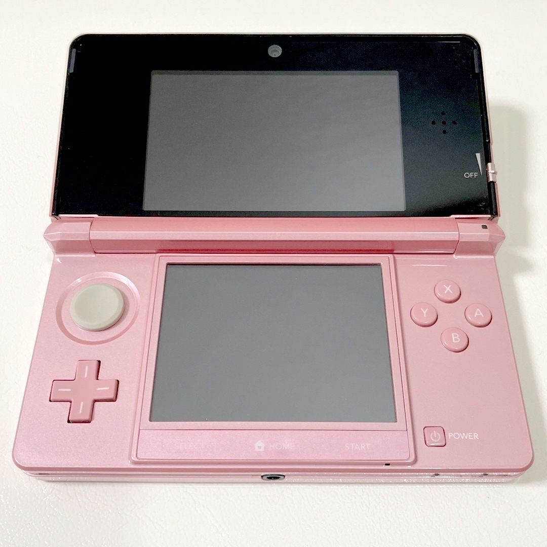 任天堂Nintendo 3DS ミスティピンク おまけソフト付き