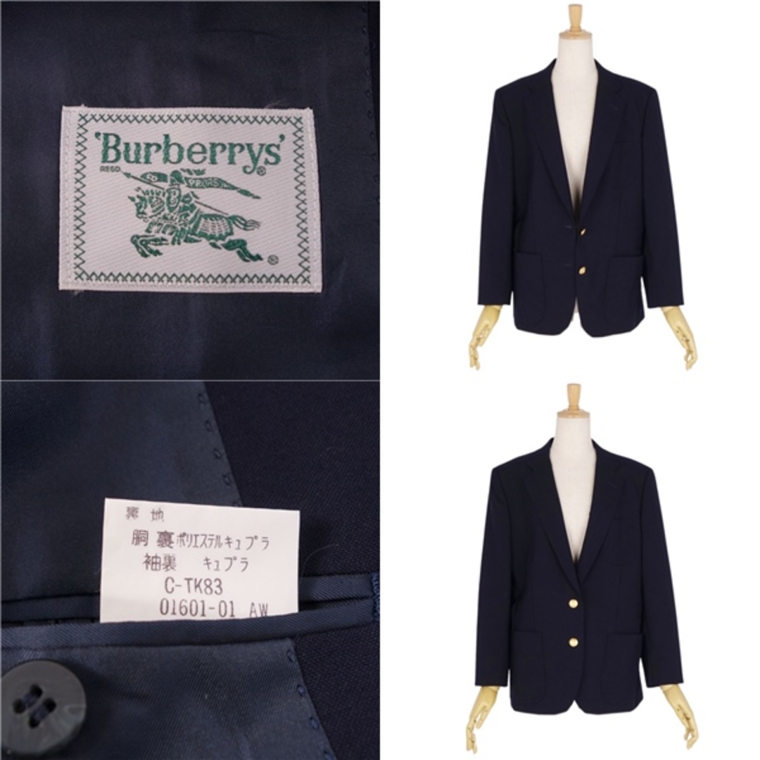 美品 Vintage バーバリー Burberrys ジャケット ブレザー ウール 美品 Vintage バーバリー Burberrys ジャケット ブレザー ウール