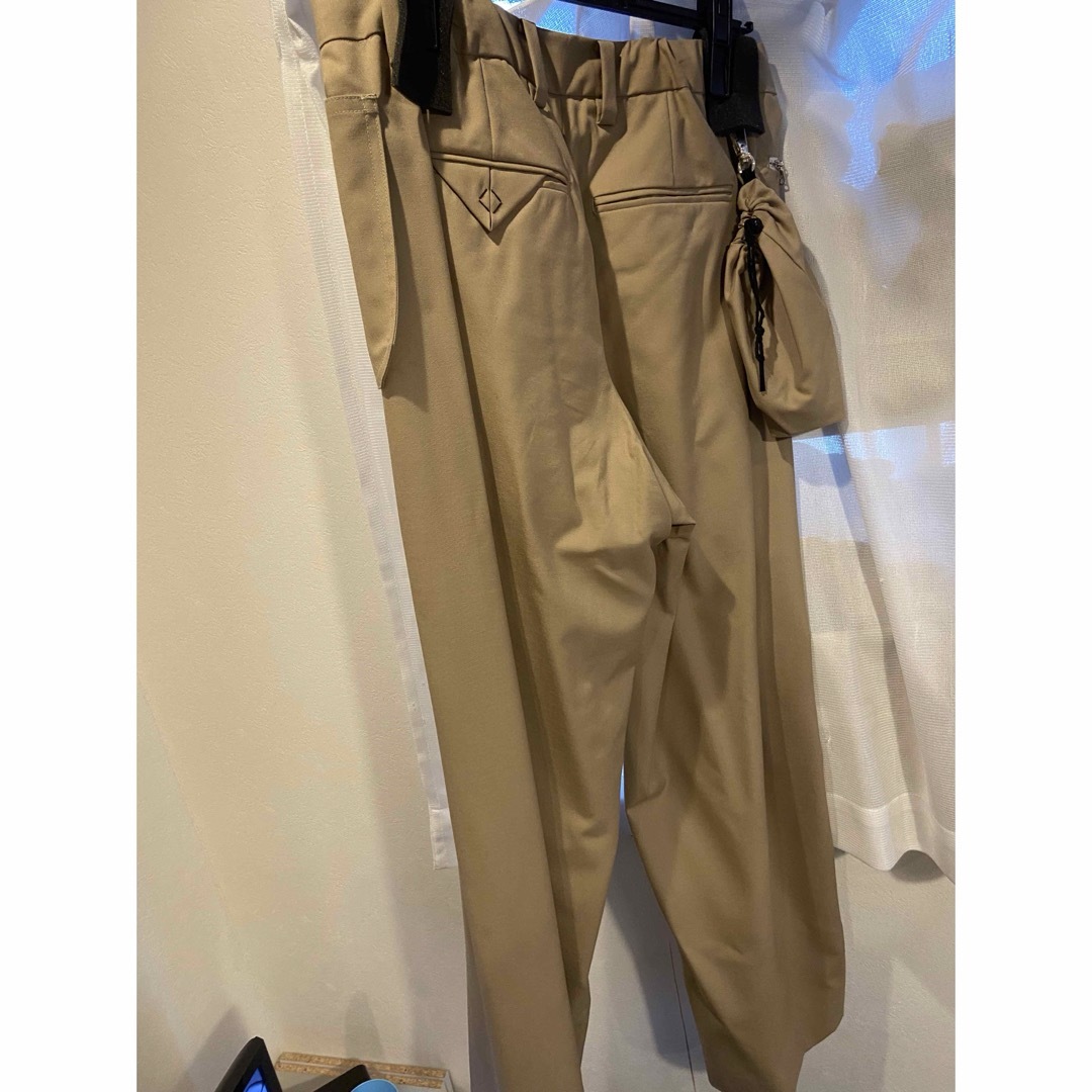 SUNSEA - SUNSEA 23SS N.M OXFORD ROYAL w/耳 ワイドパンツの SUNSEA - SUNSEA 23SS N.M OXFORD ROYAL w/耳 ワイドパンツの