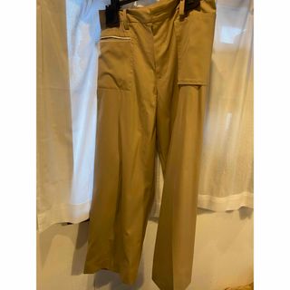 SUNSEA - SUNSEA 23SS N.M OXFORD ROYAL w/耳 ワイドパンツの SUNSEA - SUNSEA 23SS N.M OXFORD ROYAL w/耳 ワイドパンツの