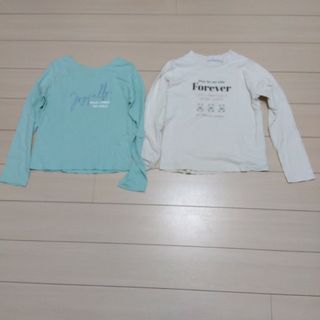 シマムラ(しまむら)のしまむら  キッズサイズ   ロンT  2点セット(Tシャツ/カットソー)