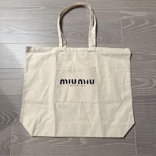 ミュウミュウ(miumiu)のmiumiu ノベルティ エコバッグ バッグ(エコバッグ)