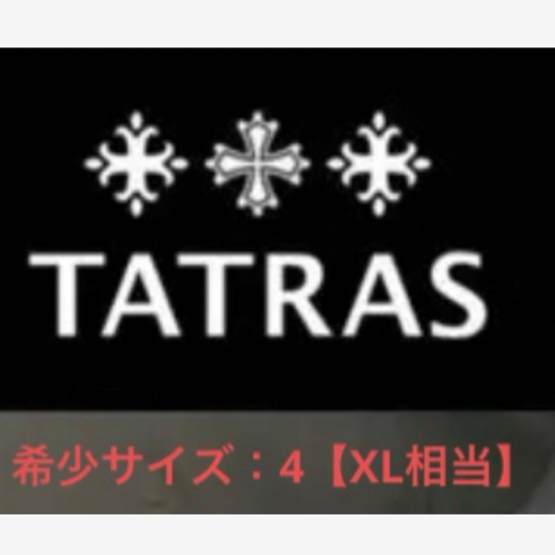 TATRAS(タトラス)のTATRASダウンCRUSAクルサ　黒/希少サイズXL相当 レディースのジャケット/アウター(ダウンジャケット)の商品写真