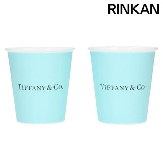 ティファニー(Tiffany & Co.)のティファニー  ボーンチャイナ ペーパーカップ ロゴマグカップ メンズ(グラス/カップ)