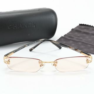 CHANEL - 美品 シャネル メガネ 眼鏡 ココマーク アイウェア 