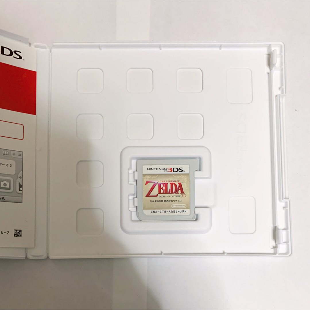 ニンテンドー3DS(ニンテンドー3DS)のゼルダの伝説 時のオカリナ 3D カセット ソフト 3DS ZELDA エンタメ/ホビーのゲームソフト/ゲーム機本体(携帯用ゲームソフト)の商品写真