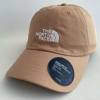 ザノースフェイス(THE NORTH FACE)の【新品】ノースフェイス キャップ 浅めスタイル（ライトブラウン）(キャップ)