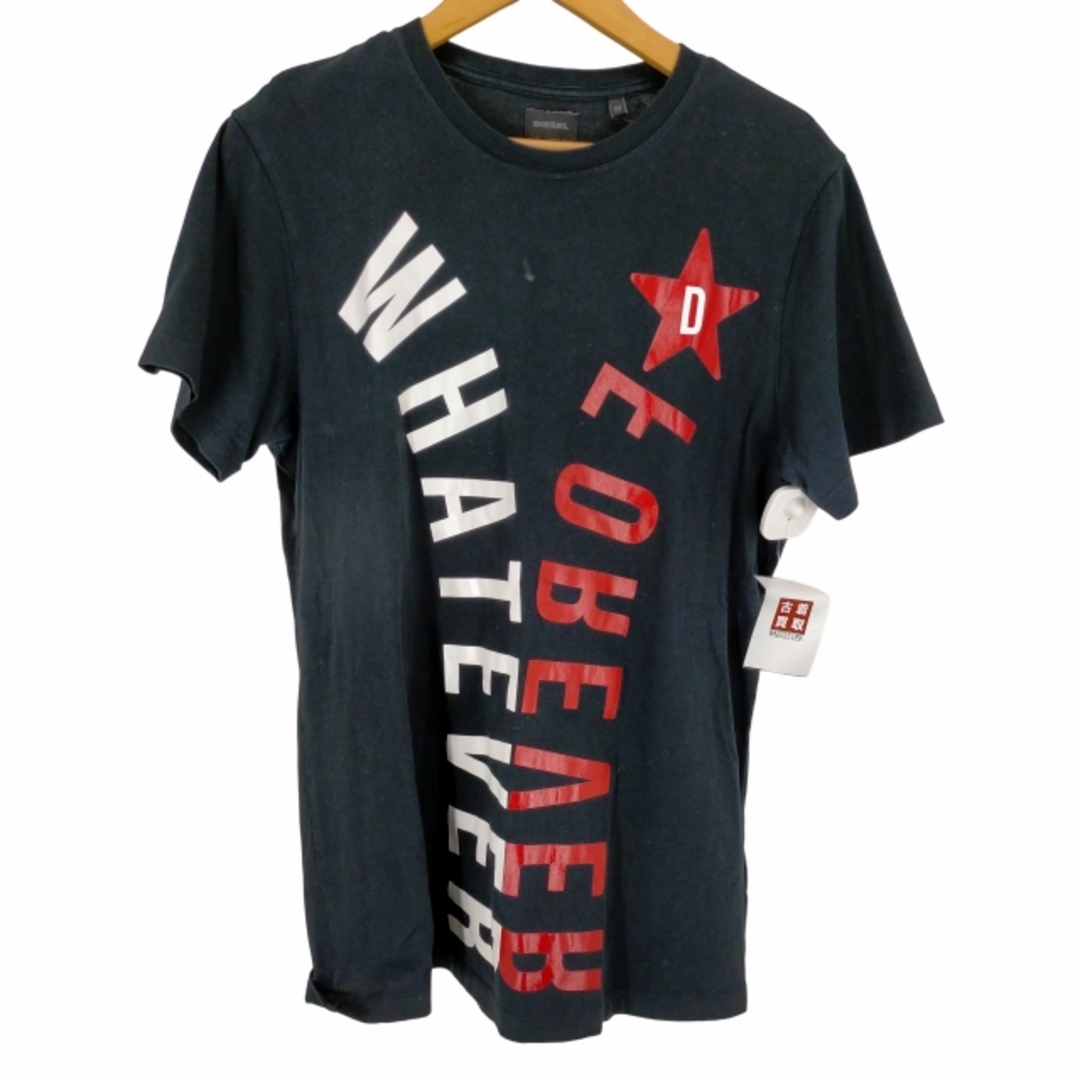 DIESEL(ディーゼル)のDIESEL(ディーゼル) WHATEVER FOREVER プリントTシャツ メンズのトップス(Tシャツ/カットソー(半袖/袖なし))の商品写真